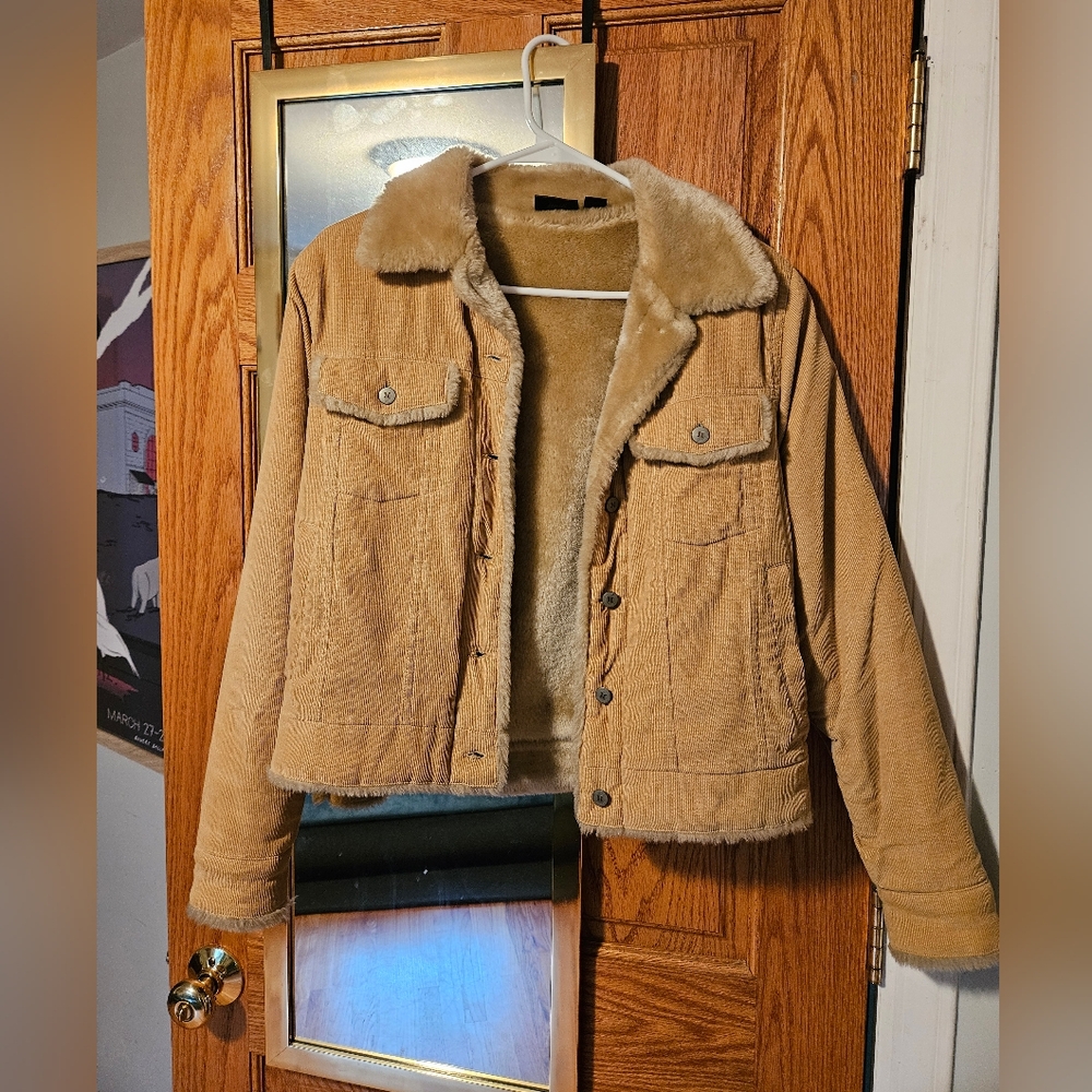 Hurley Corduroy Fleece Lined Jacket